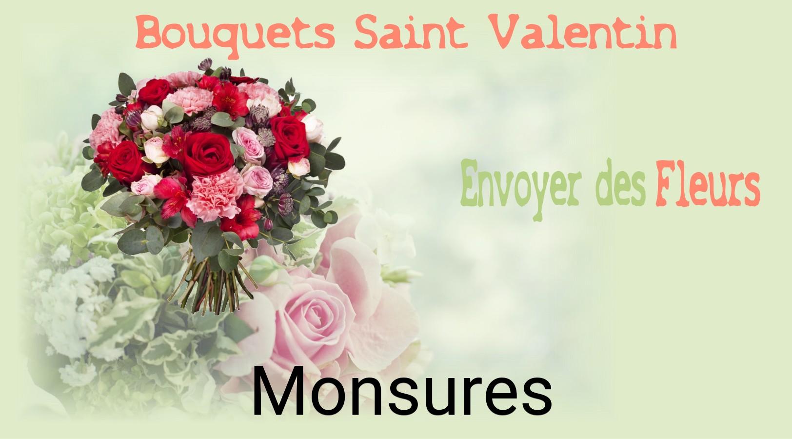 Roses de Saint-Valentin livrées à Monsures